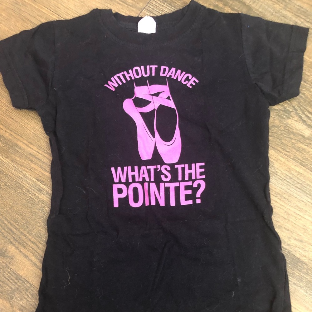 What’s “the pointe” T-shirt
